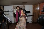 Asha Bhosle and Mudasir Ali at the recording of song Dehshat for Kripa Movies_ Lucknow Times directed by Sudipto Sen